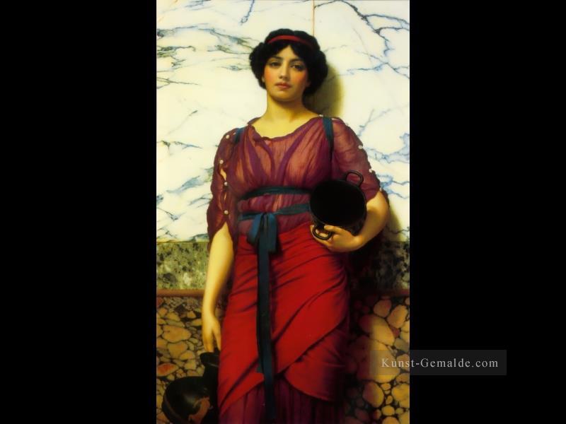 griechischen Idyll 1907 Neoclassicist Dame John William Godward Ölgemälde